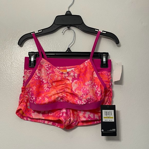 Under Armour Swim Under Armour Girls Bikini And Shorts Swim Set